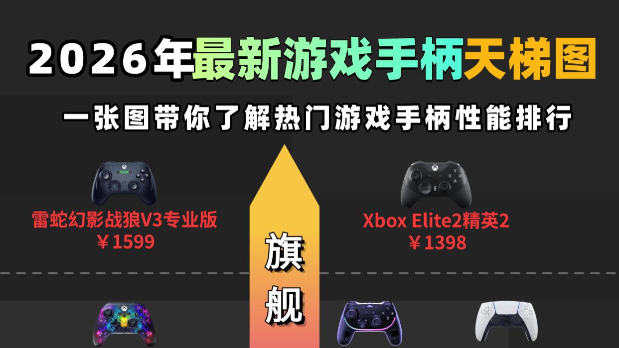 游戏手柄哪个牌子的好用又实惠？游戏手柄排行榜2026前十名推荐