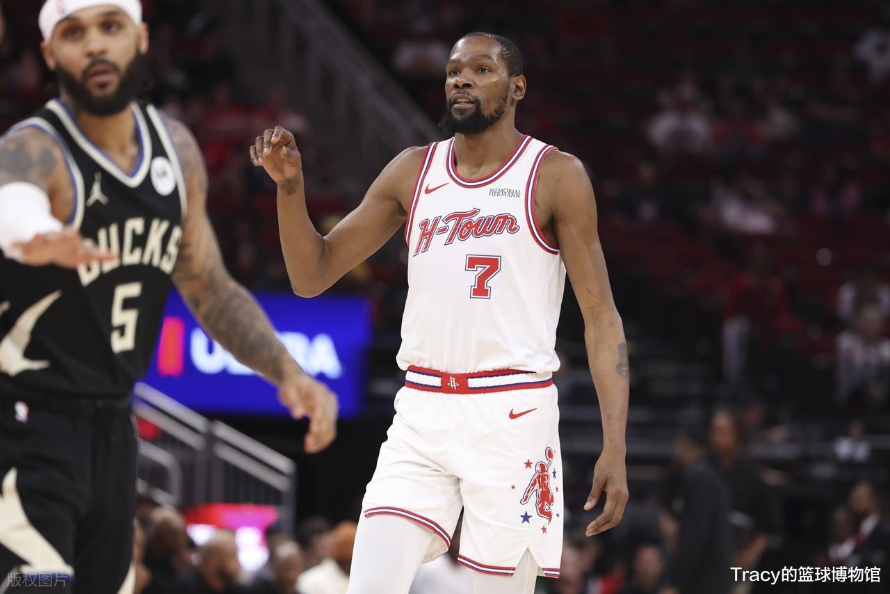 库里附体！火箭探花疯狂三分创纪录！杜兰特杀死比赛，申京25+