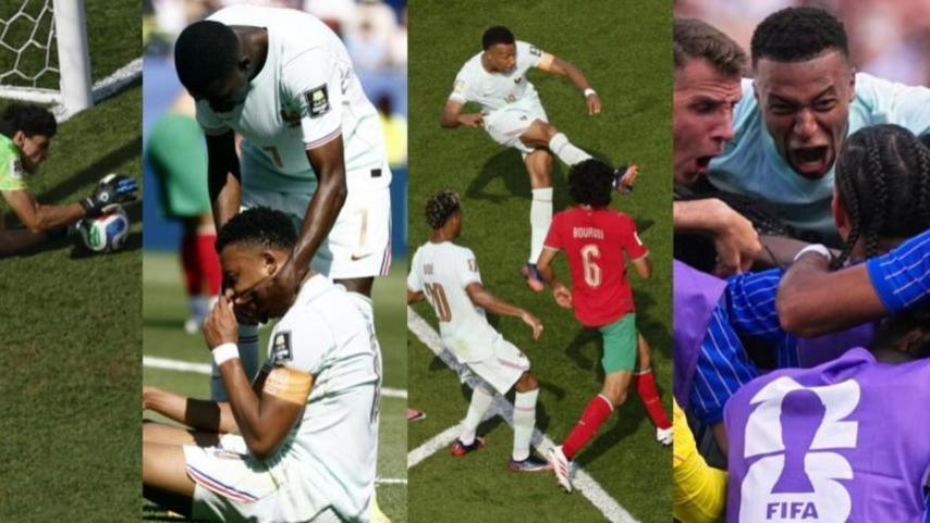 法国2-0摩洛哥核心点分析：姆巴佩怒问主裁？克洛普温情互动姆巴佩！