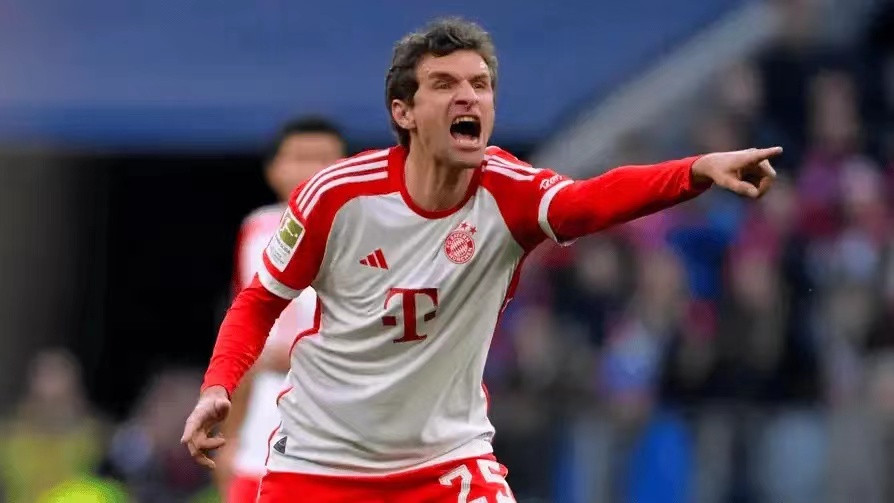 托马斯-穆勒：希望勒沃库森能够出现失误！多特