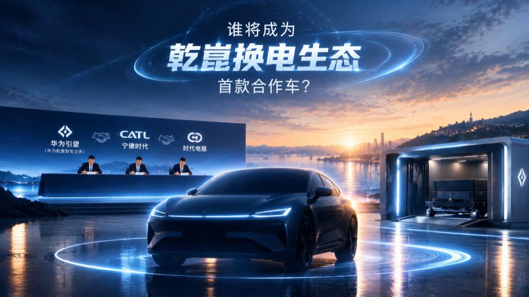 华为引望牵手宁德，谁将成为乾崑换电生态首车？