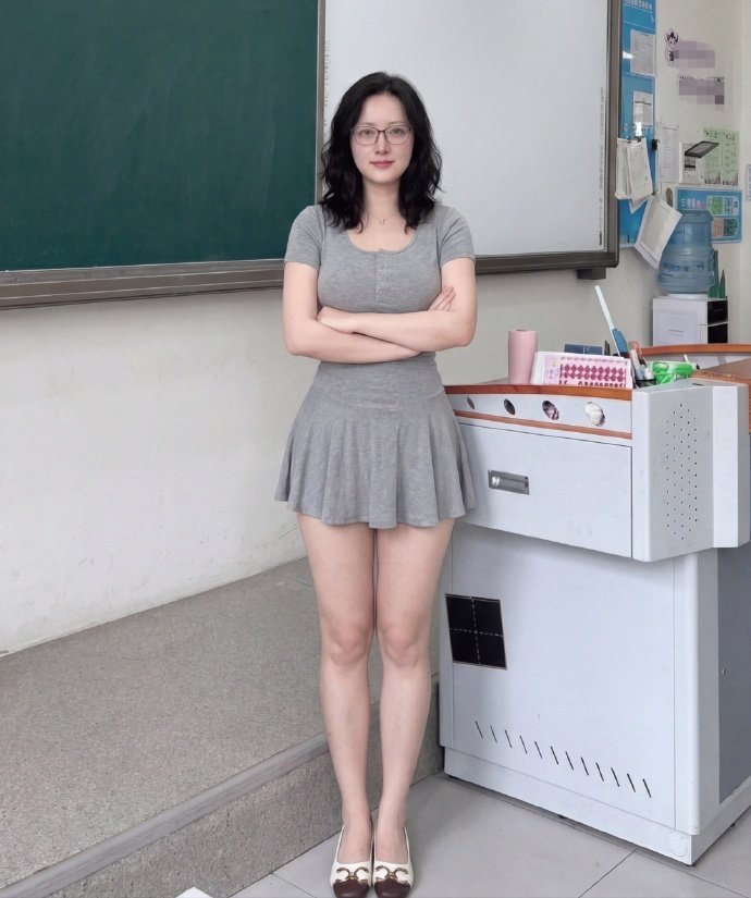 某地小学老师，这着装规范吗？