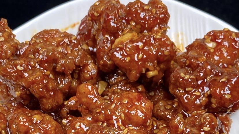 空气炸锅版韩式炸鸡，零失败复刻外酥里嫩甜辣酱香