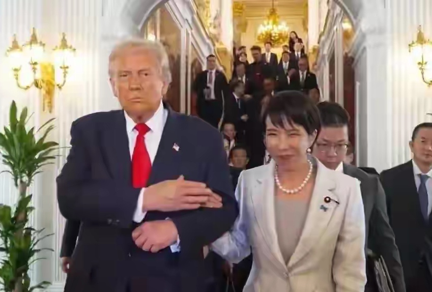 才当了四个来月的日本首相就病倒了，早苗你这颗苗苗可得挺住别蔫了呀，网友们还想看你