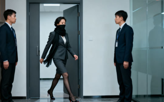 女上司无论冬夏总系着一条黑丝巾，共事7年从未解开，年会醉酒后丝巾散落，看清她脖子上的东西我连夜辞职