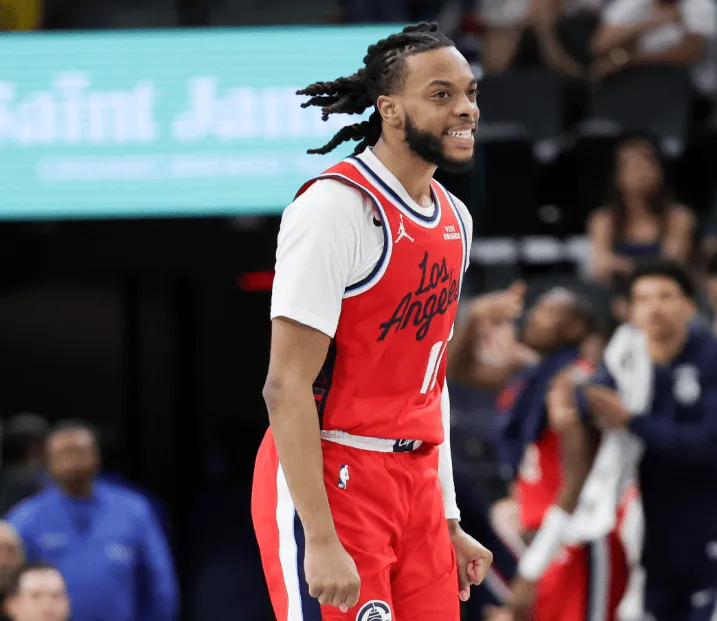 今日，美媒OptaSTATS晒出一项数据与球迷分享：

达里厄斯-加兰在代表快船