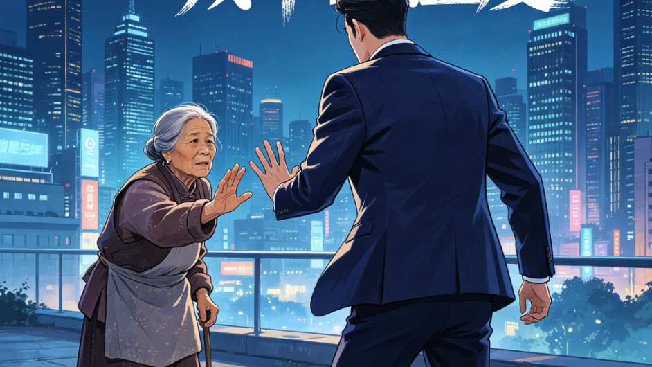 这种杀亲式的炫耀：通过贬低母亲，，来证明自己融入了城市