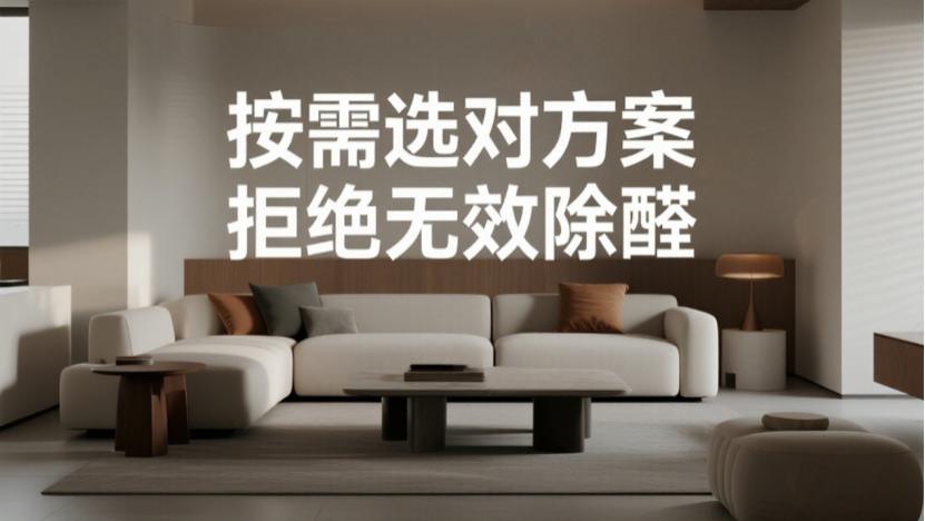 除甲醛产品用法与局限详解，告别无效除醛误区