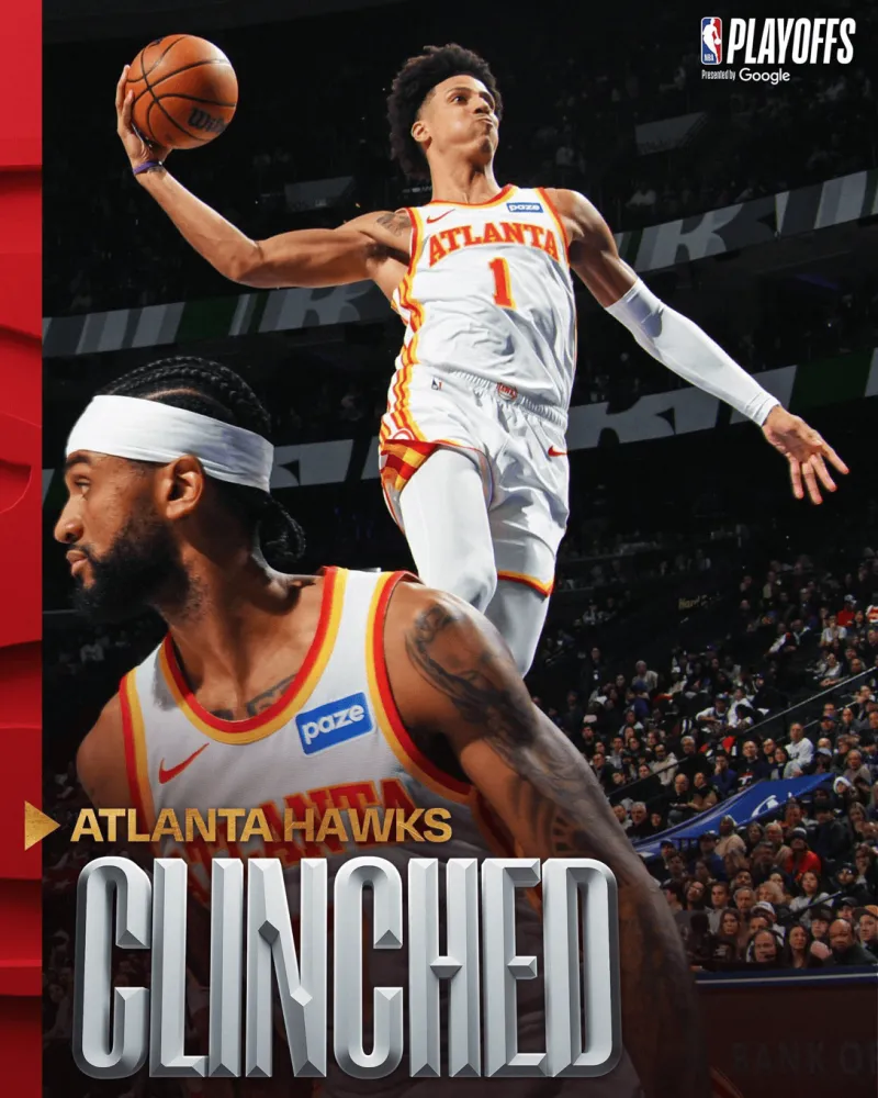 恭喜我鹰终于直通季后赛，本赛季过程全错结果全对！！！

今年绝对是我鹰球迷最开心