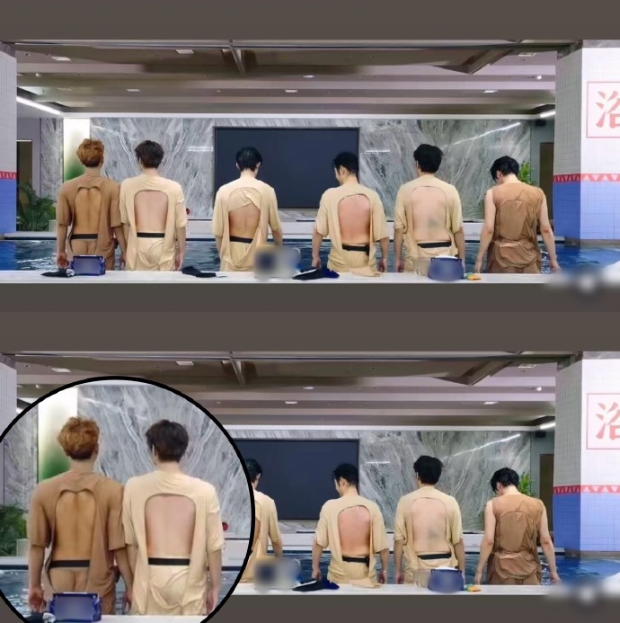 我不行了，看了三遍都以为黄子韬没穿裤子哈哈哈