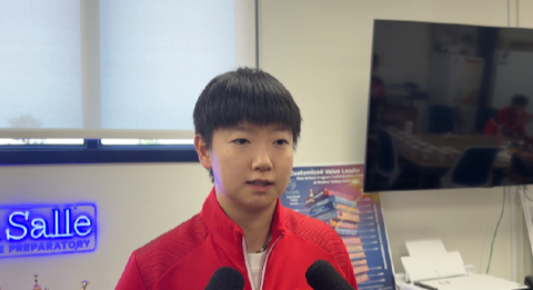 据央视新闻报道，为纪念中美“乒乓外交”55周年，国乒在结束WTT美国大满贯赛后，