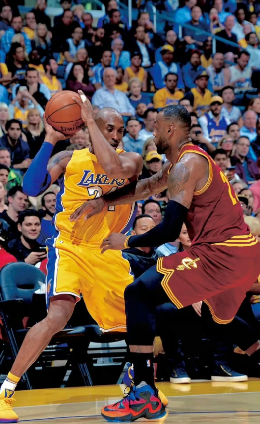 科比和詹姆斯最大的区别是什么呢?
科比七次打入总决赛，五次夺冠，一次三连冠，一次