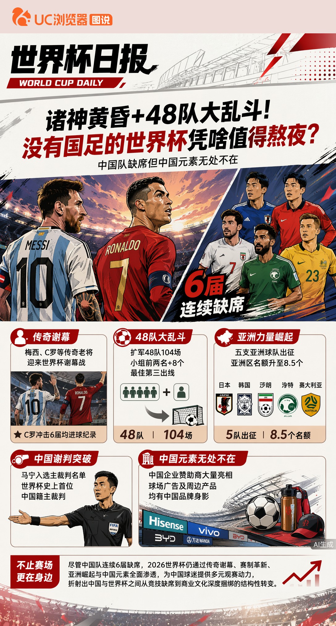 诸神黄昏+48队大乱斗！没有国足的世界杯凭啥值得熬夜？