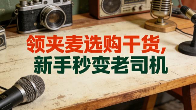 领夹麦克风哪个品牌好？专业麦克风十大品牌推荐，性价比甄选