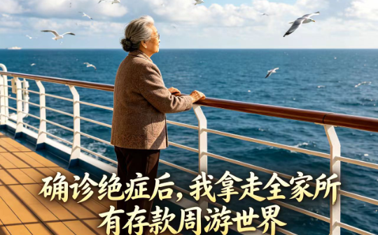 确诊绝症后，我拿走全家四百八十万元环游世界