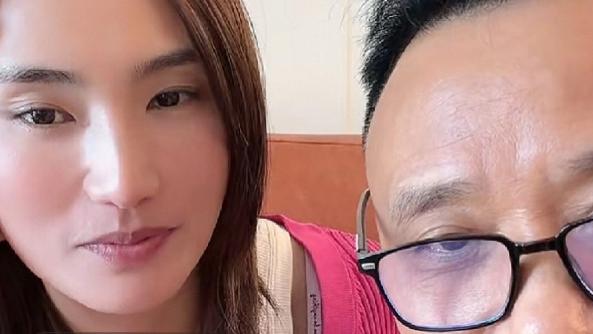 海哈金喜带父直播， 父亲撞脸汪峰引爆笑， 神似背后藏多少梗