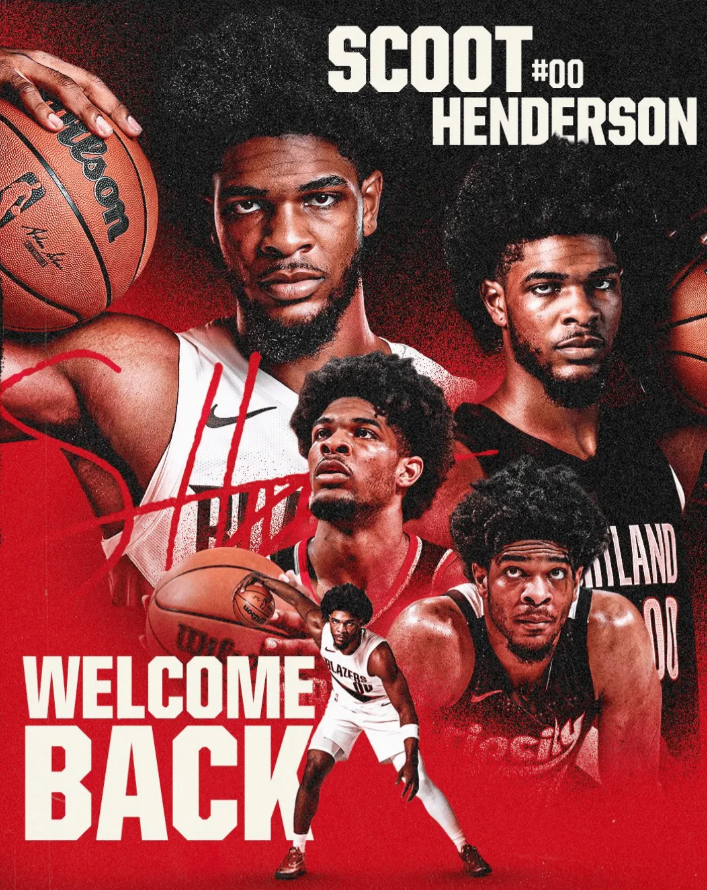 NBA常规赛，开拓者将对阵灰熊。
开拓者官媒更新了动态，晒出一张照片与球迷分享。