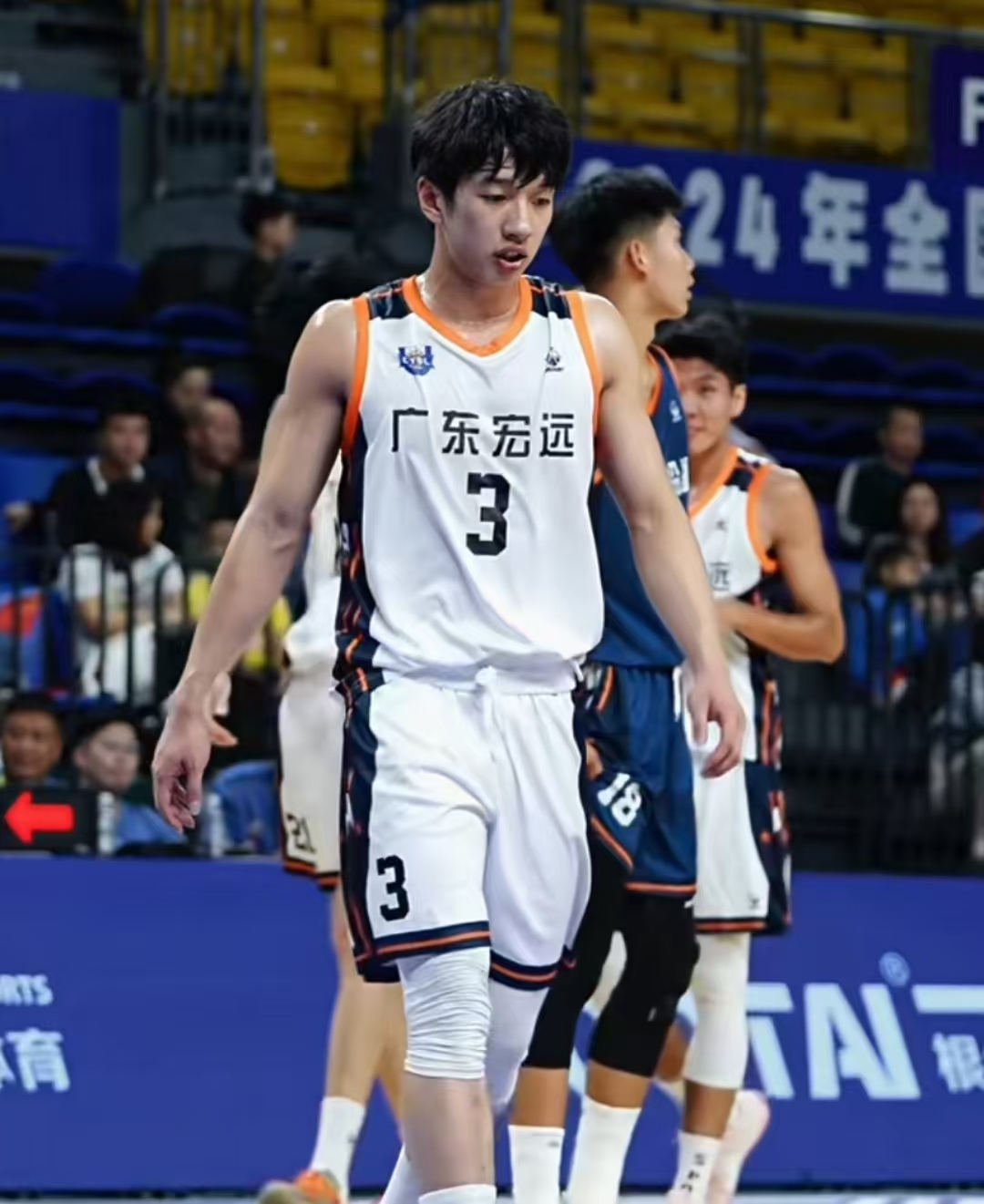 U21广东两连胜，杨溢三分有进步砍27分，王洪泽19+10，陈家政三分失准