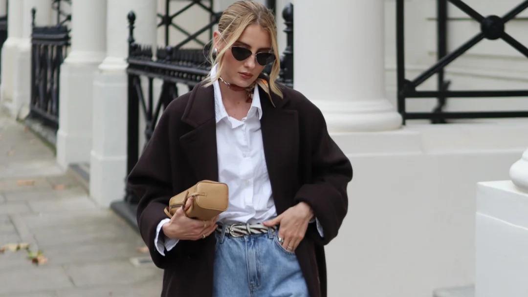 冬日棕色大衣穿搭灵感，时髦好看！