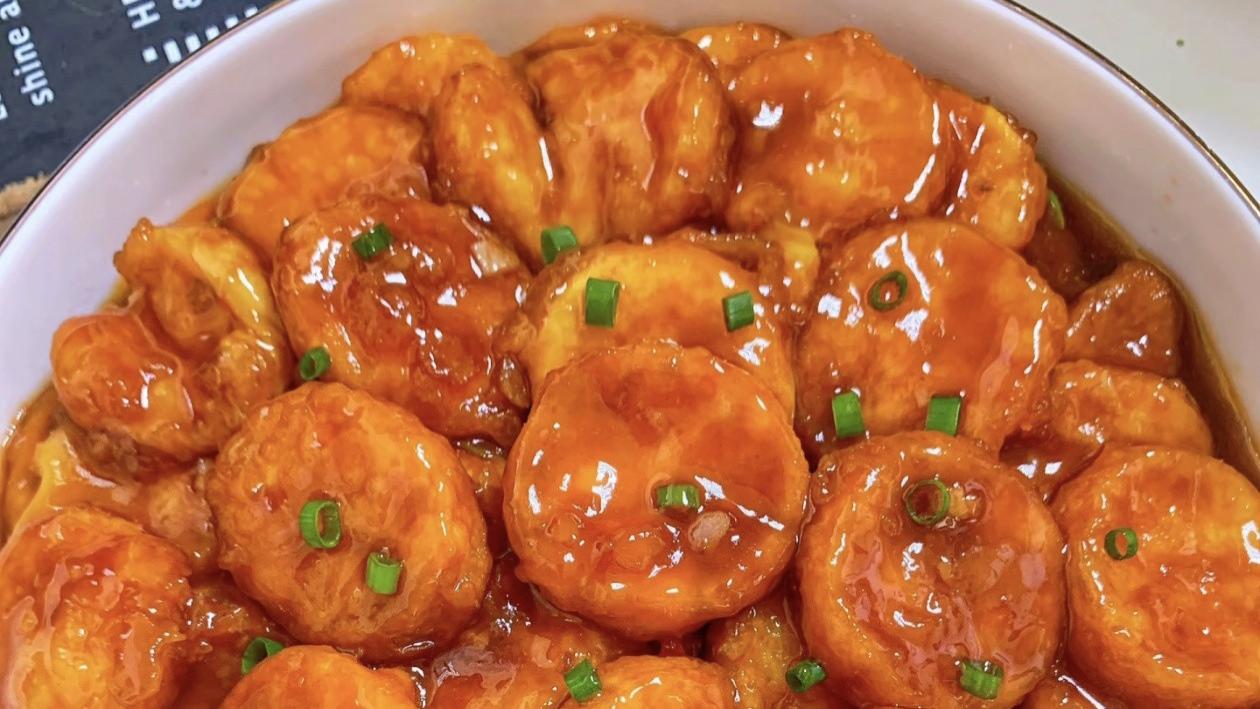 茄汁脆皮日式豆腐：一口解锁外酥里嫩的酸甜美味