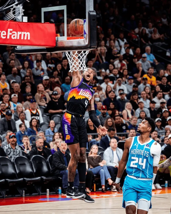 NBA常规赛太阳主场对阵黄蜂的比赛已经结束。全场战罢，太阳以111-99战胜黄蜂