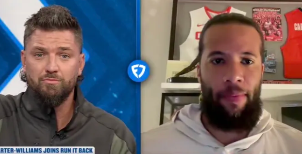 前NBA最佳新秀迈克尔-卡特-威廉姆斯在节目中表示，库里应该加入GOAT的讨论。