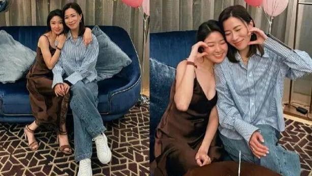 佘诗曼为许绍雄女儿许惠菁庆祝二十九岁生日
