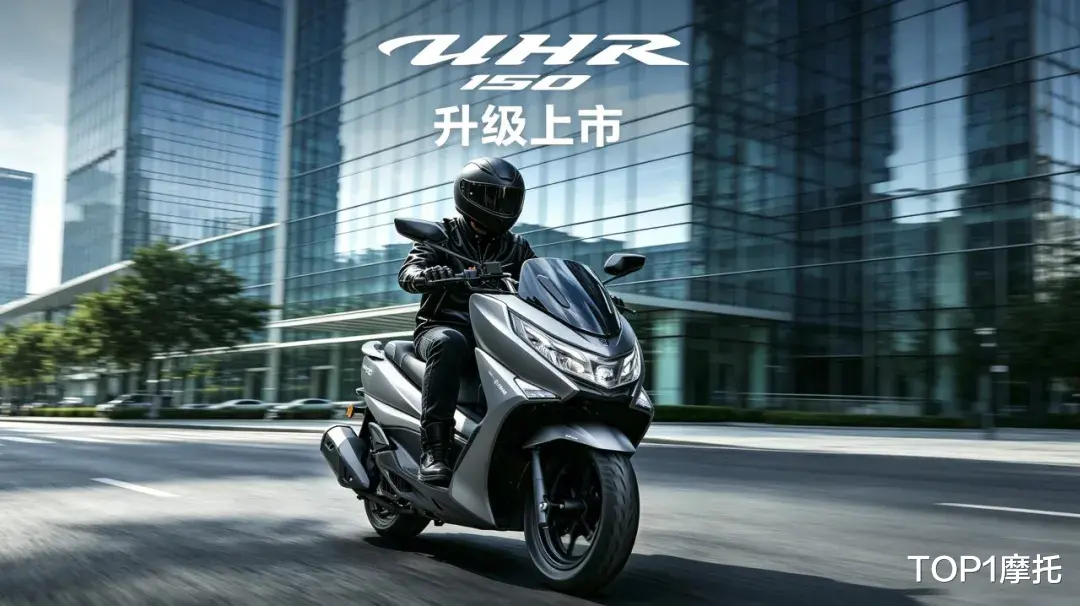 13780元起！豪爵UHR150新款上市，升级TCS、透镜大