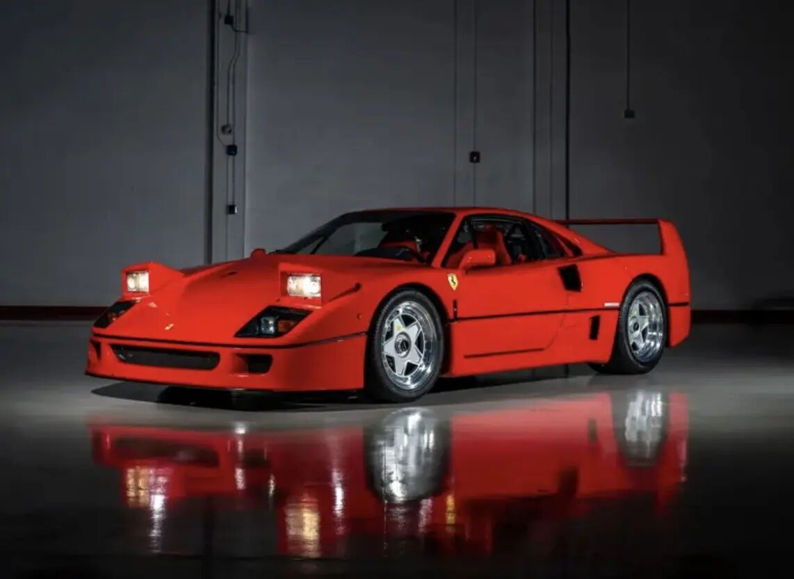 34年仅开1418公里！520万美元极品法拉利F40拍卖牵出