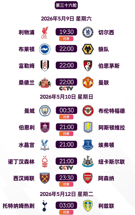 红蓝大战都无欲无求豪门落幕悲情对话

利物浦vs切尔西

英超第36轮早场，红蓝