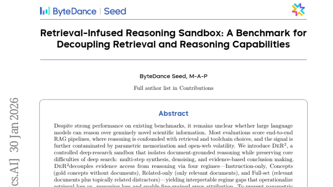ByteDance研究团队推出评估AI模型深度研究能力的全新基准
