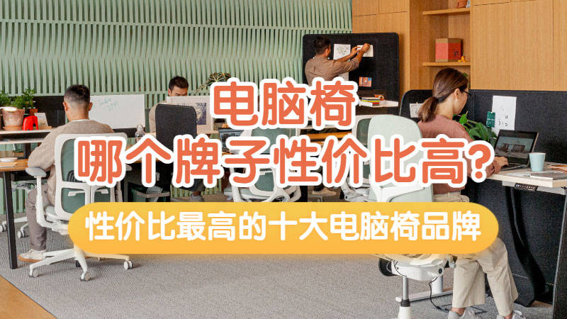 电脑椅哪个牌子性价比高？来看看2026年性价比最高的十大电脑椅推荐！