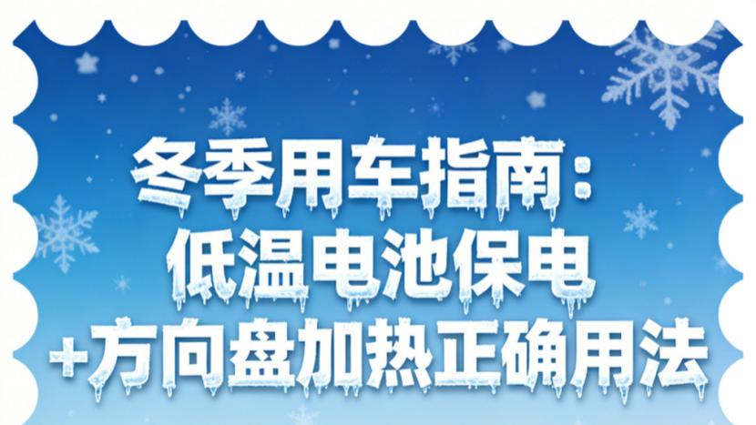 冬季用车指南：低温电池保电 + 方向盘加热正确用法