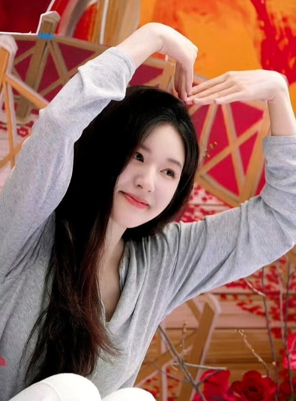 把温柔和可爱比进这个心