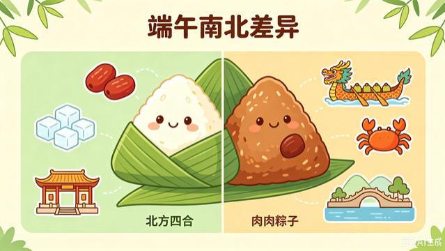 端午南北差异大比拼：美食、习俗、仪式感完全不一样