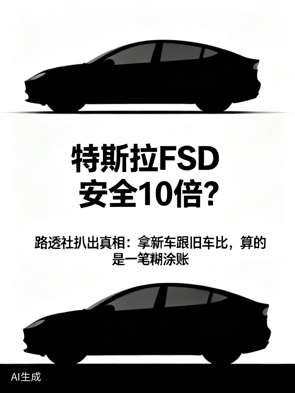 特斯拉FSD安全10倍？路透社扒出真相：拿新车跟旧车比，算的是一笔糊涂账
