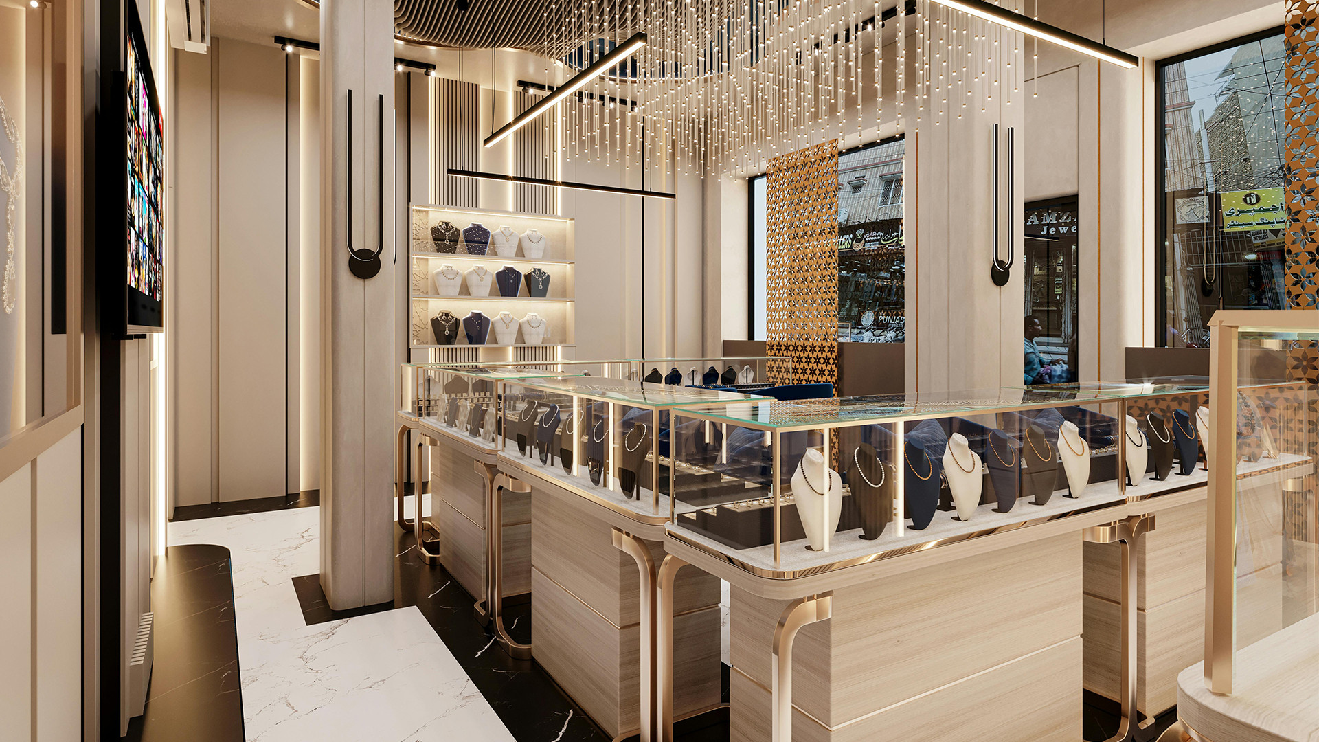 源头揭秘：为什么珠宝店的首饰，看起来更闪？