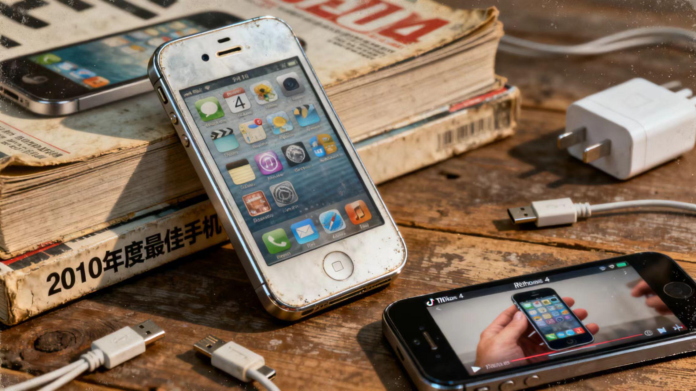 怀旧风潮iPhone 4在2025年掀起复古科技狂潮