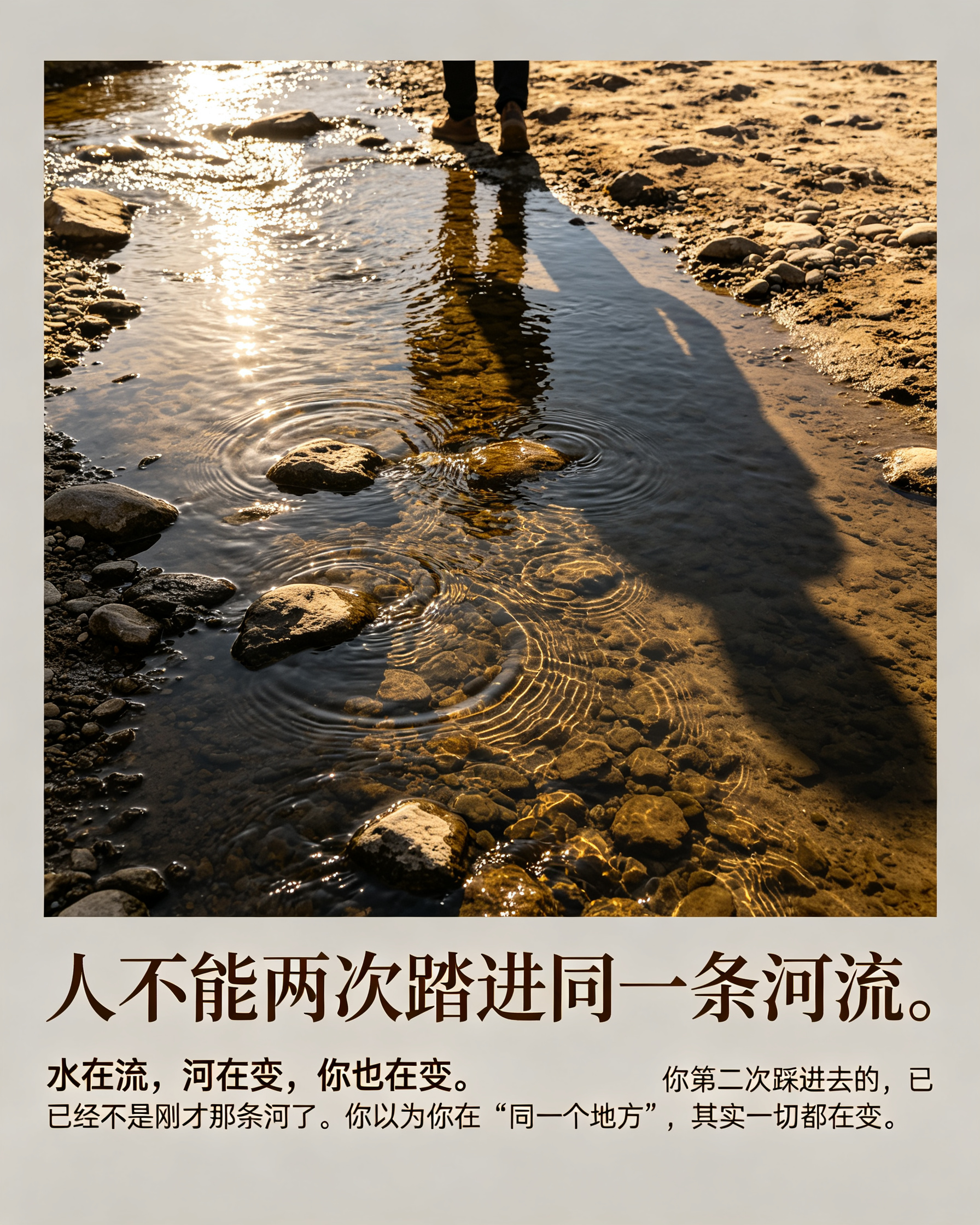 生活就是这样。变化是常态，稳定才是幻觉。你不接受失去，就是在跟整个宇宙的运行规律