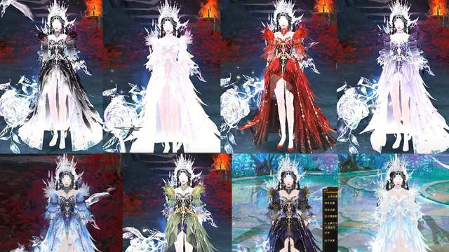 天龙八部：26年情人节花榜时装全色系、花榜珍兽全变数！辨识度高