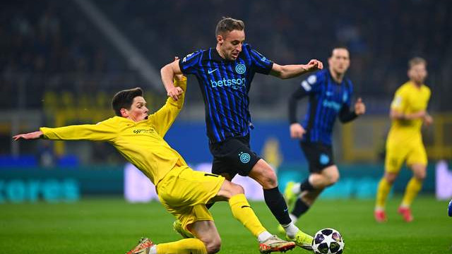 1-2！劳塔罗缺战，超级冷门诞生，国米被黑马双杀，无缘欧冠16强