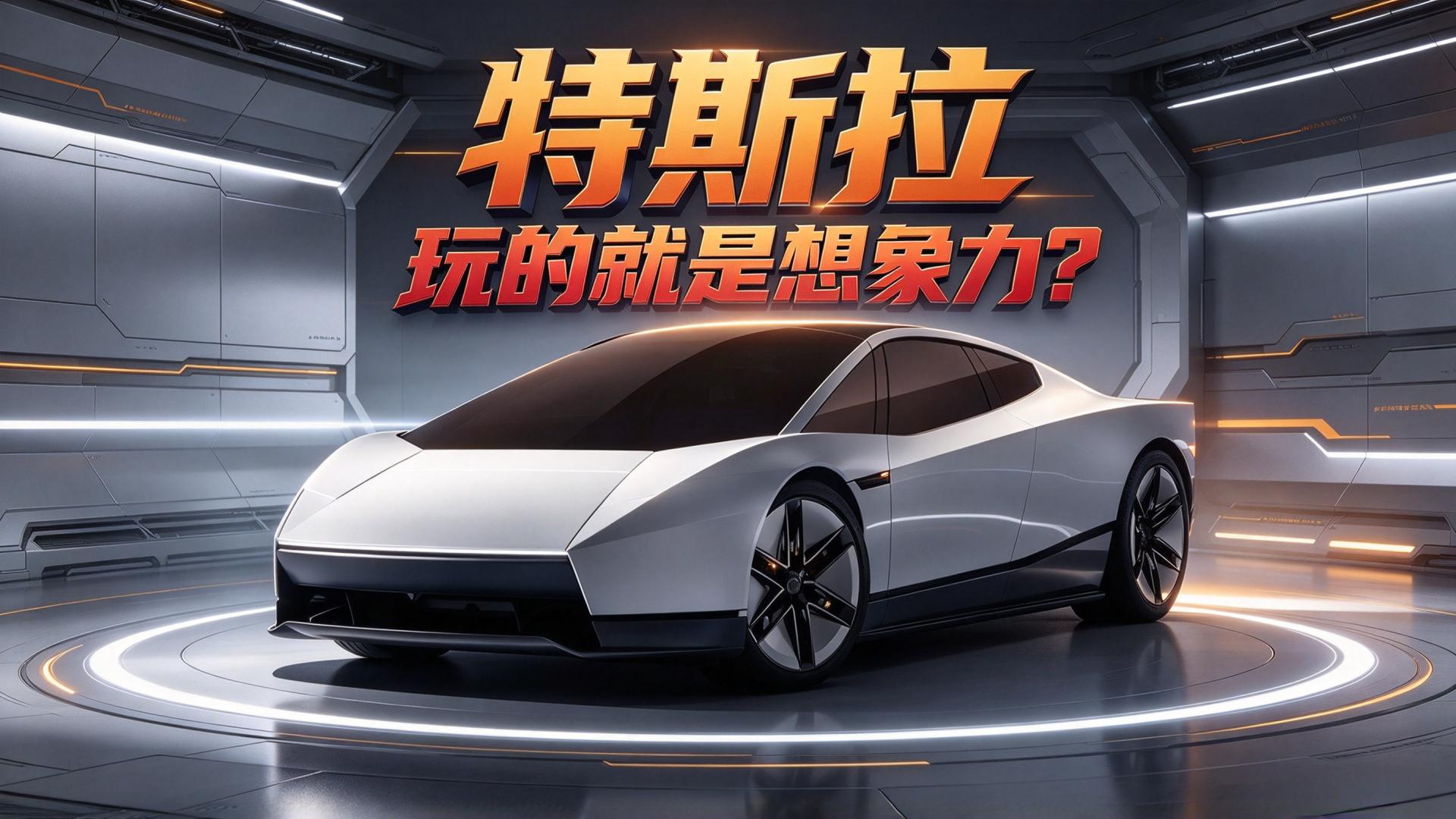 特斯拉Roadster够不够抽象？玩的是想象力