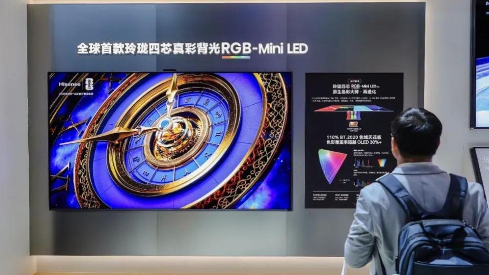 2026年Q1 RGB-Mini LED电视爆发，海信以近8成份额绝对领跑