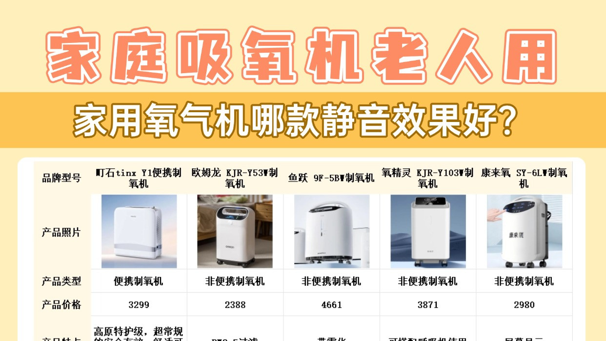 家用氧气机静音品牌哪家好？欧姆龙怎么样医师在线支招！
