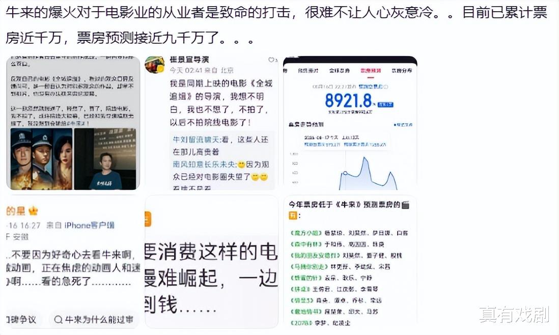 电影《牛来》爆火让从业者心灰意冷，难道观众爱看也算错？