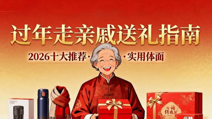 新年买什么礼物好一点？2026过年必买10件物品清单：不懂的建议先收藏