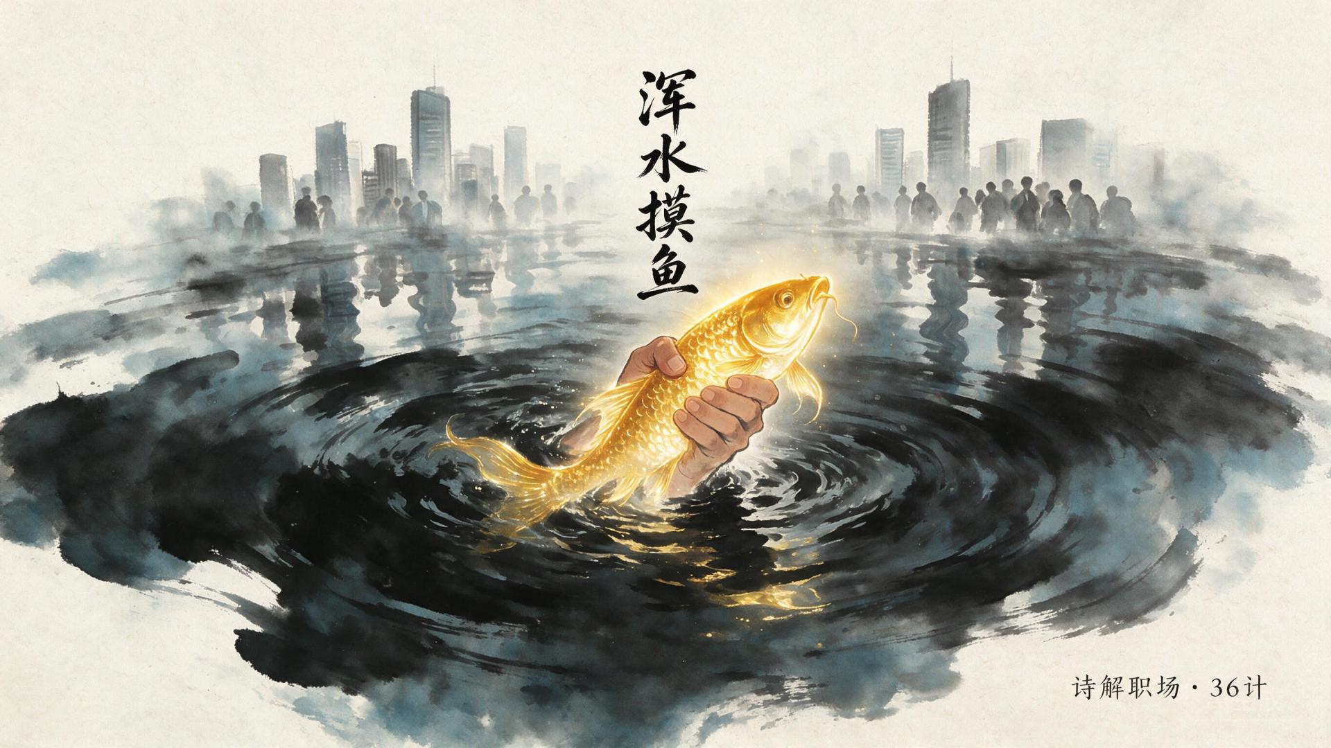公司越乱你越赚？《三十六计》教你“浑水摸鱼”的3个狠招