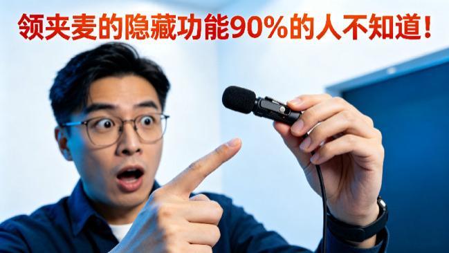 无线领夹麦克风哪个牌子的好？领夹式麦克风哪个好？麦克风推荐