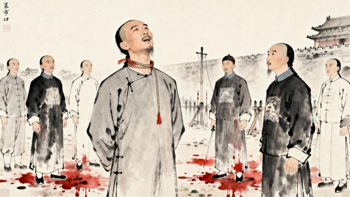 谭嗣同：菜市口那刀落下之前，他本可以逃走！