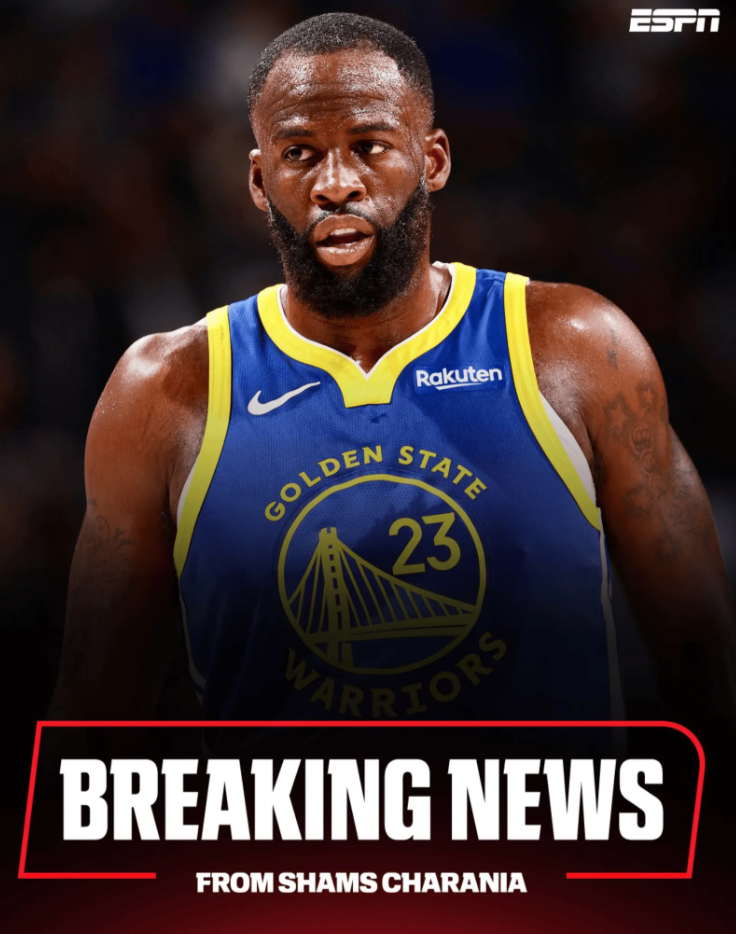 据ESPN记者Shams报道，德雷蒙德-格林已经同意以一份一年2770万美元的合